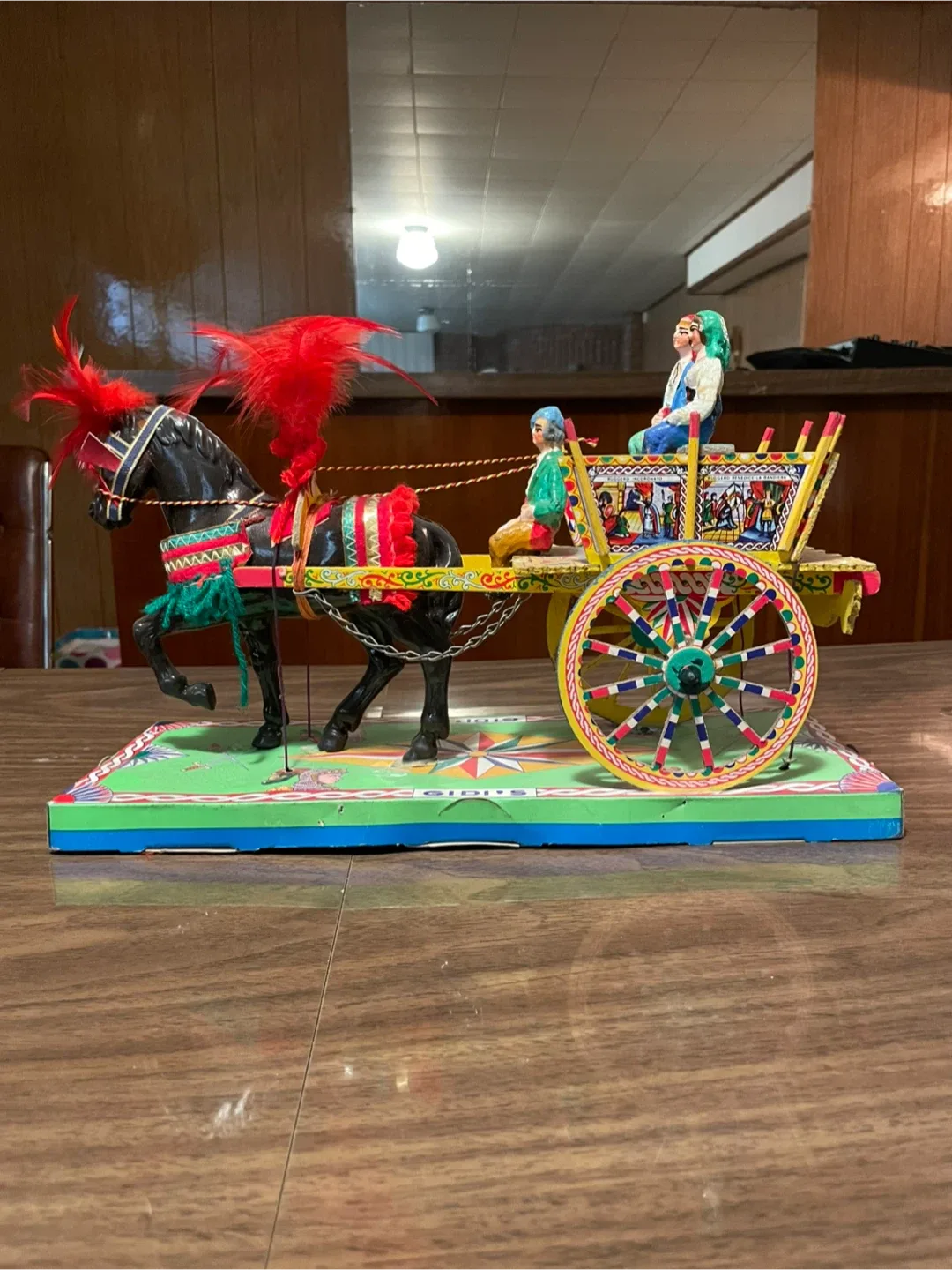 Vintage Gidi's Sicilian Cart Figurine image indicator(3)