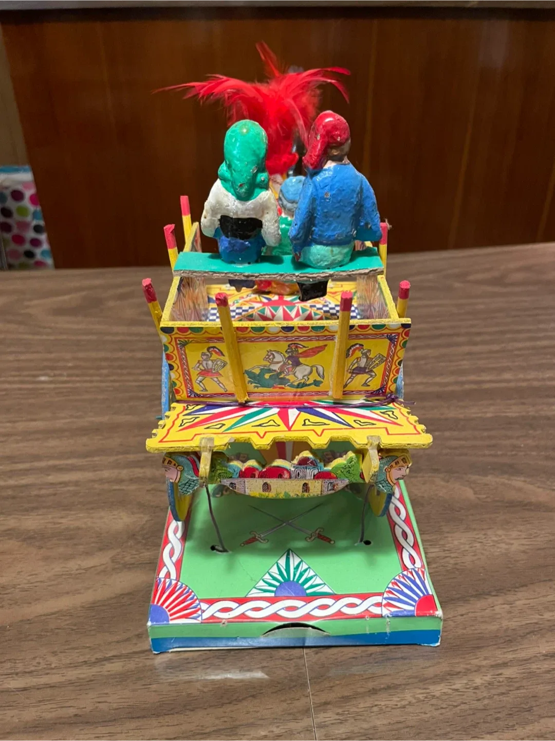 Vintage Gidi's Sicilian Cart Figurine image indicator(6)