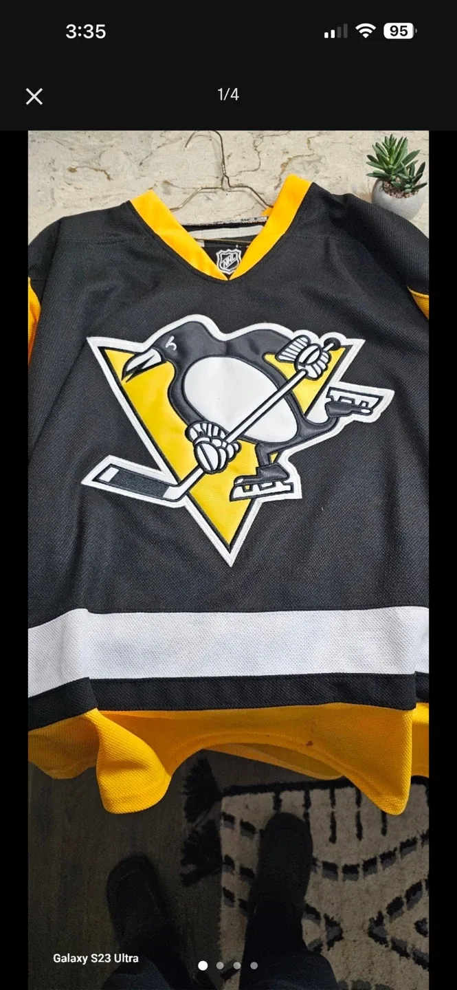 Reebok Pittsburgh Penguins Kessel #81 Jersey - Size 52 image indicator(4)