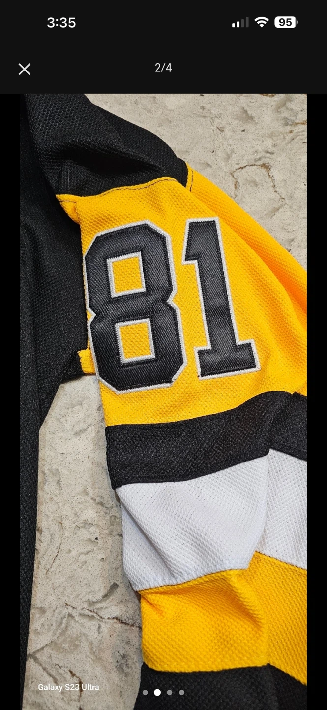 Reebok Pittsburgh Penguins Kessel #81 Jersey - Size 52 - photo 3