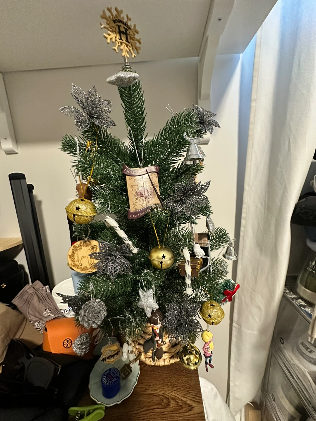 Harry Potter themed Christmas tree