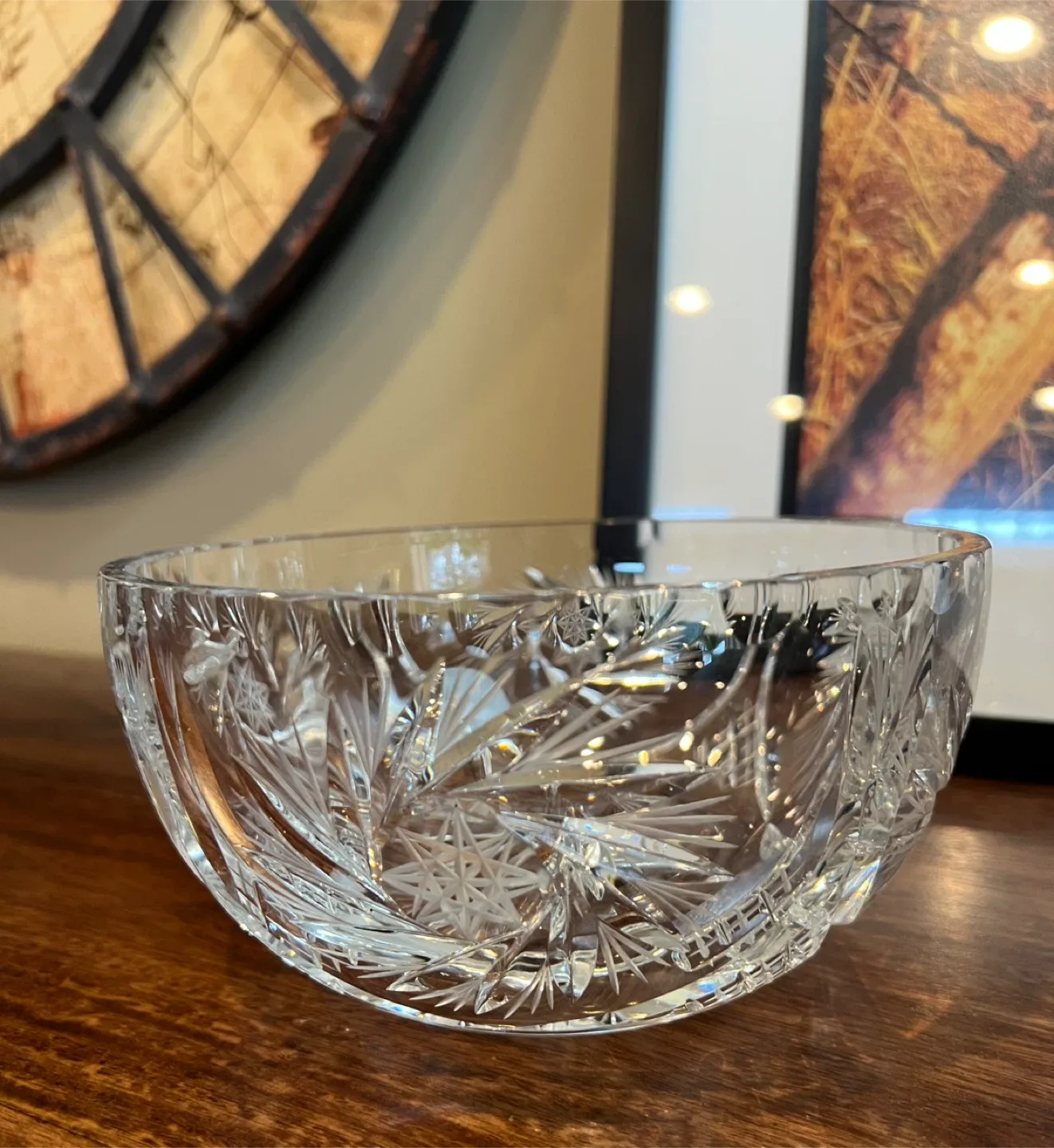 Vintage Crystal Bowl