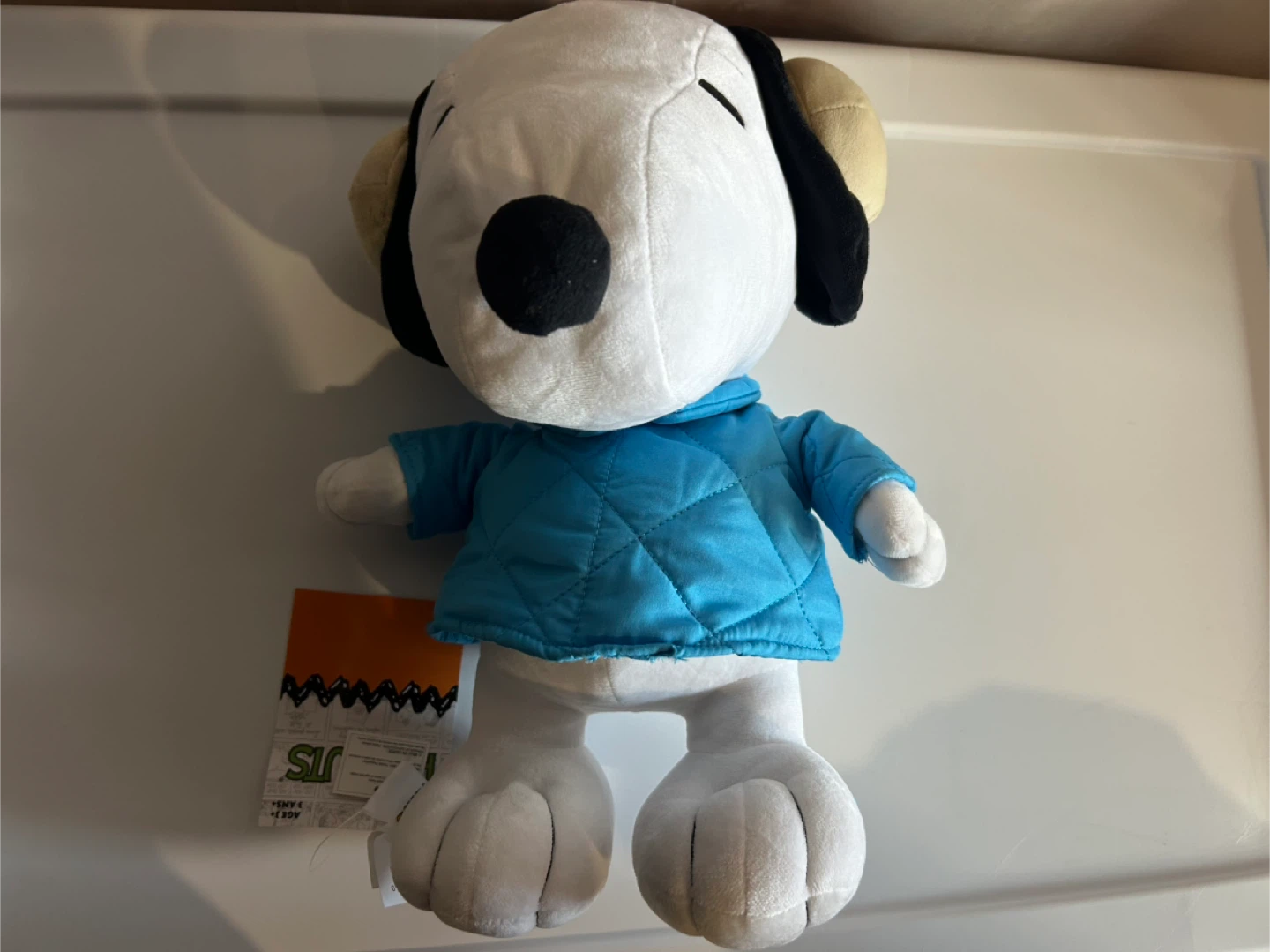 Snoopy Plush Toy with Blue Jacket - photo 3