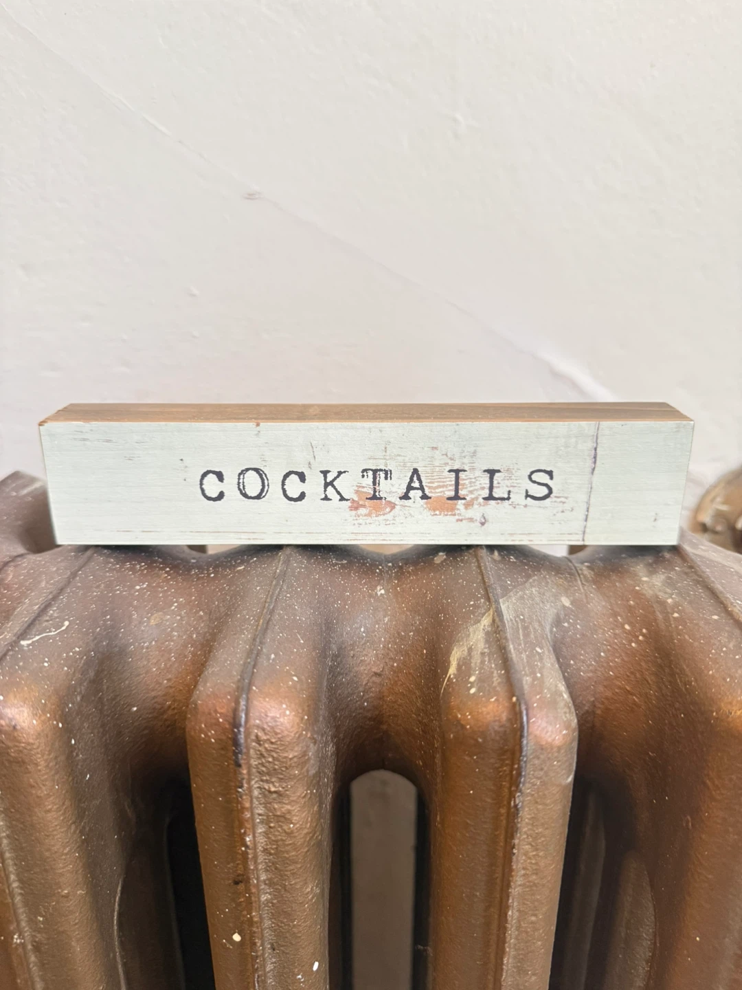 Cedar Mountain Sign - Cocktails