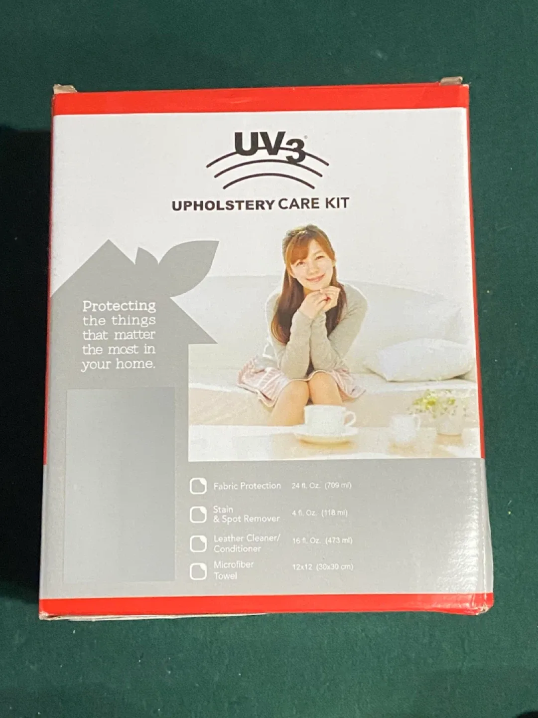 UV3 Upholstery Care Kit - Brand New