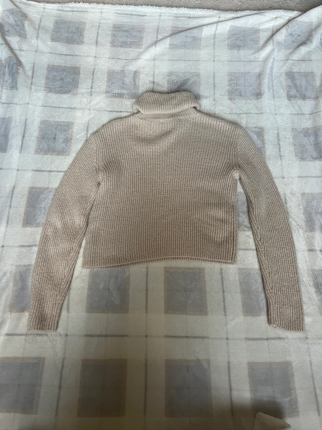 Dynamite XS Beige Turtleneck Sweater - photo 3