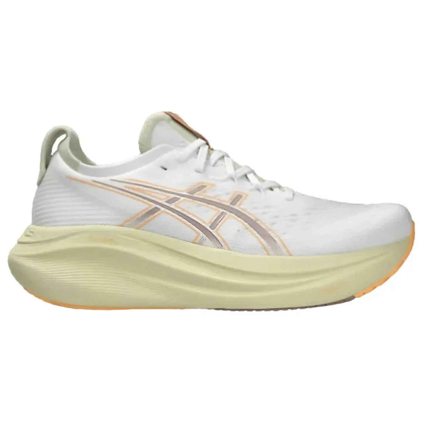 Asics Gel-Nimbus 27 White/Peach Size 10.5