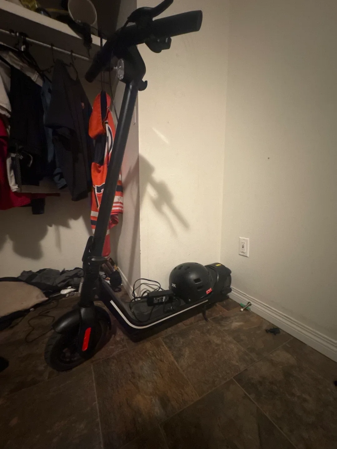 Segway Electric Scooter with Charger & Helmet