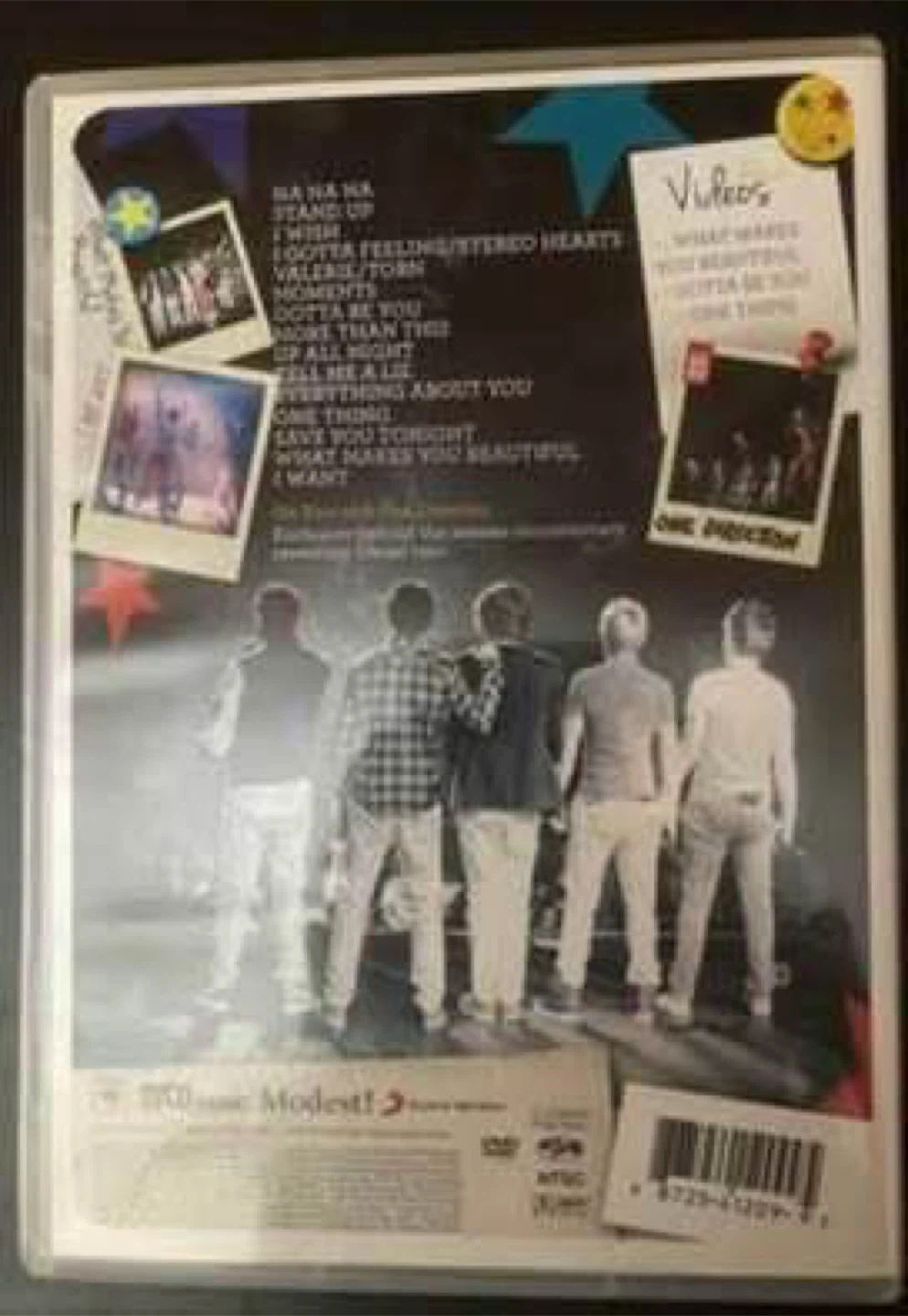 One Direction up all night the live tour DVD (New) (FREE) - photo 2