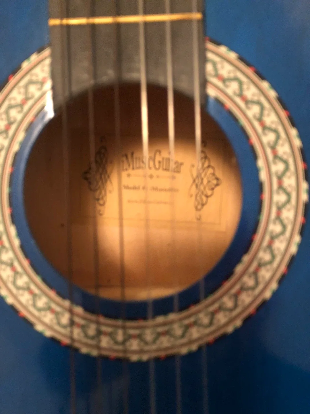 iMusicGuitar Blue Acoustic Guitar image indicator(3)