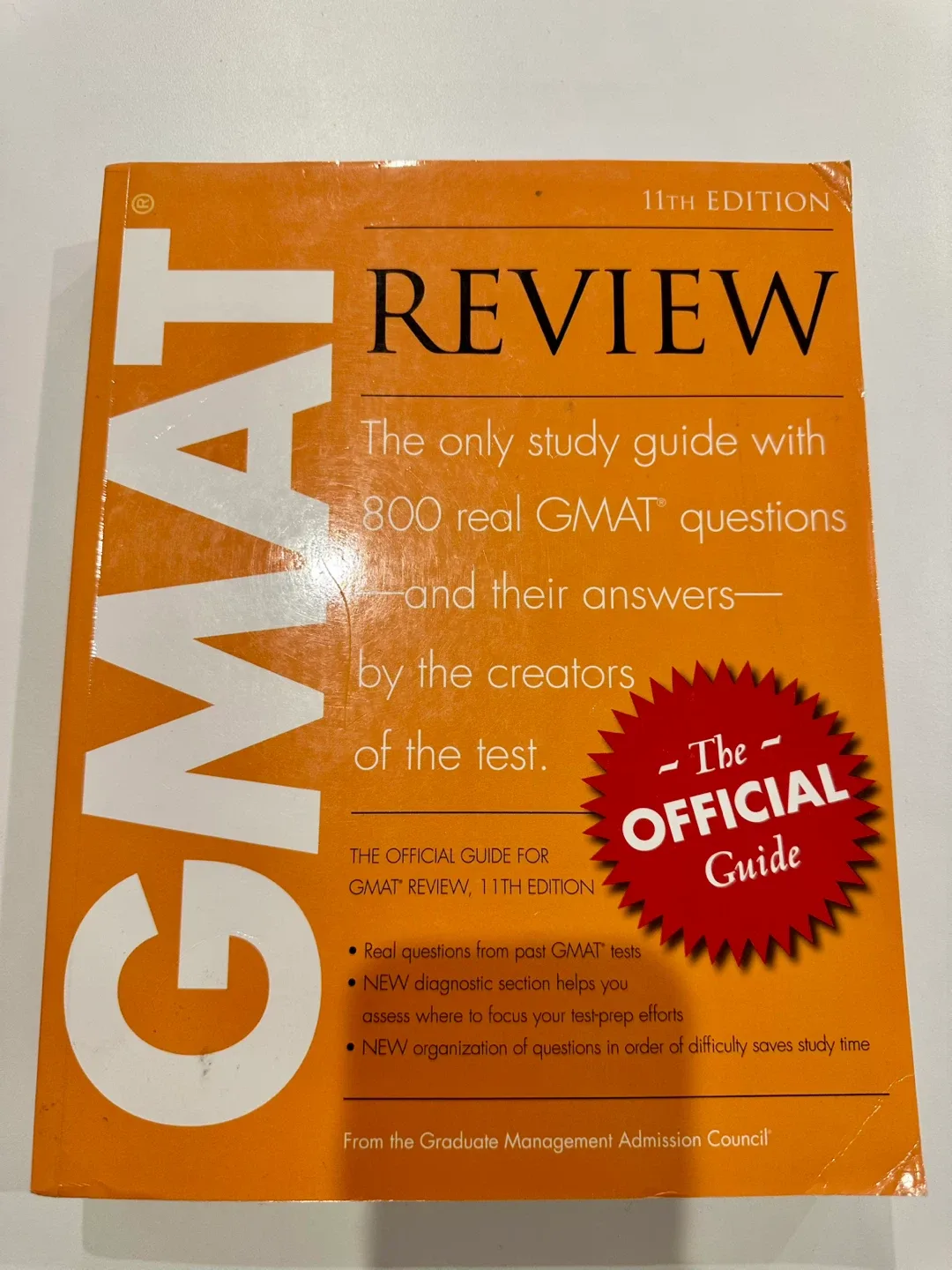 GMAT Review 11th Edition - Official Guide