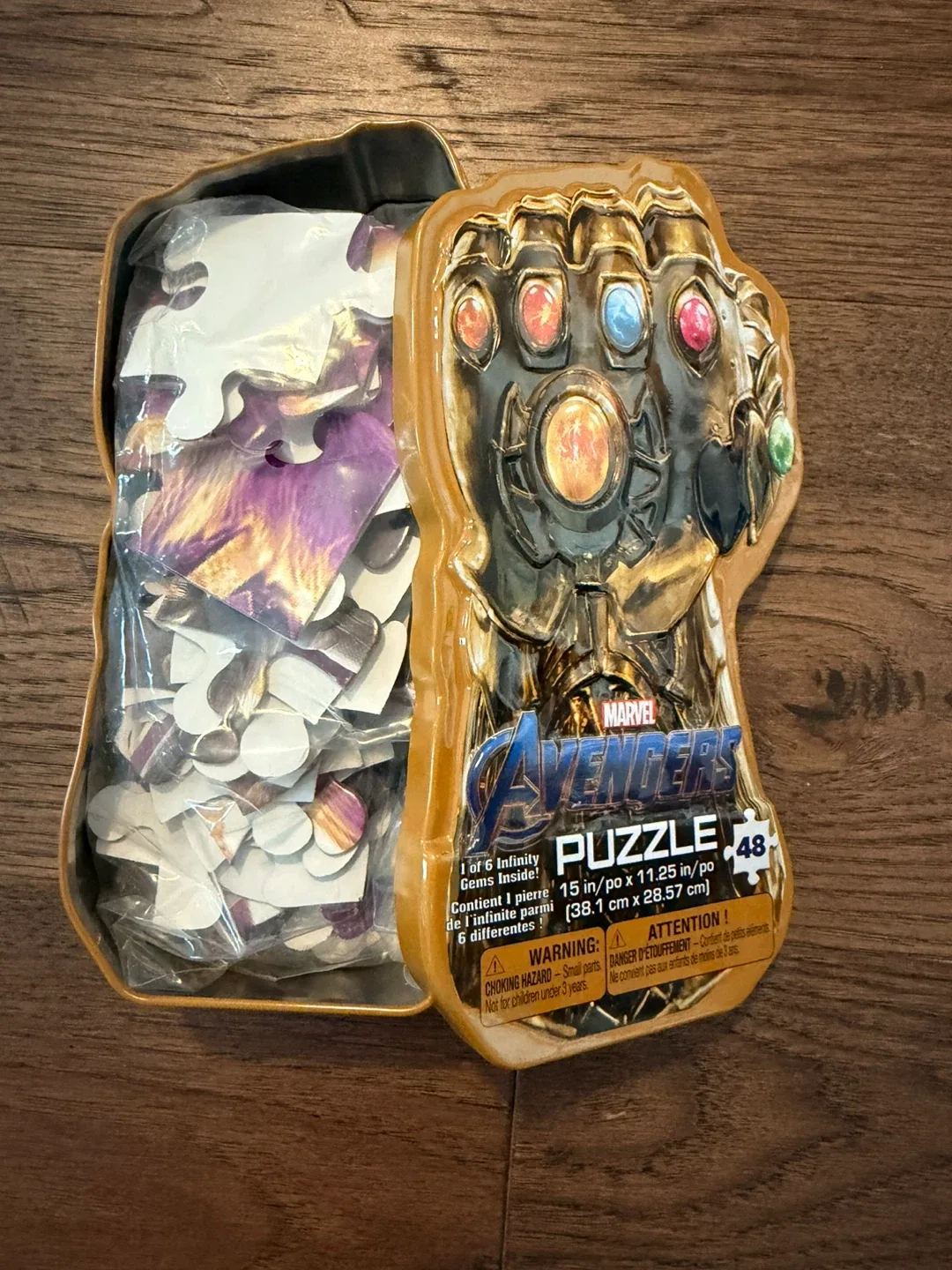 $10 for All! Marvel Thanos Plush & Brand New Avengers Puzzle image indicator(5)