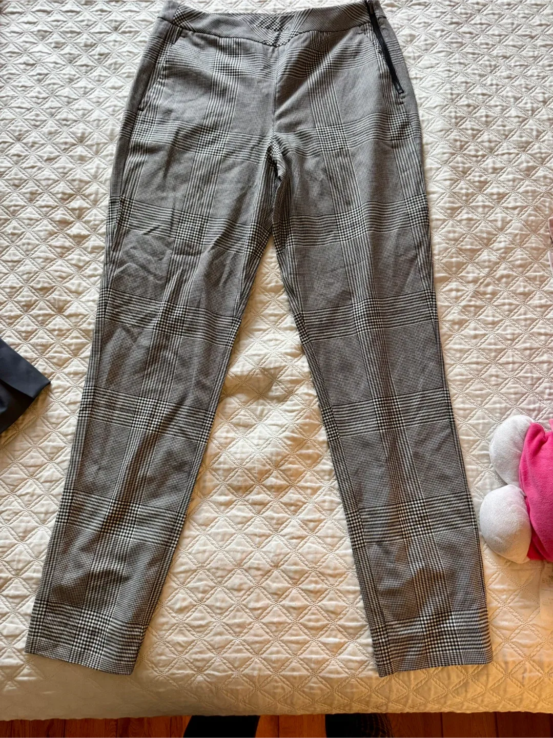 Kit and Ace Plaid Trousers - Size 6
