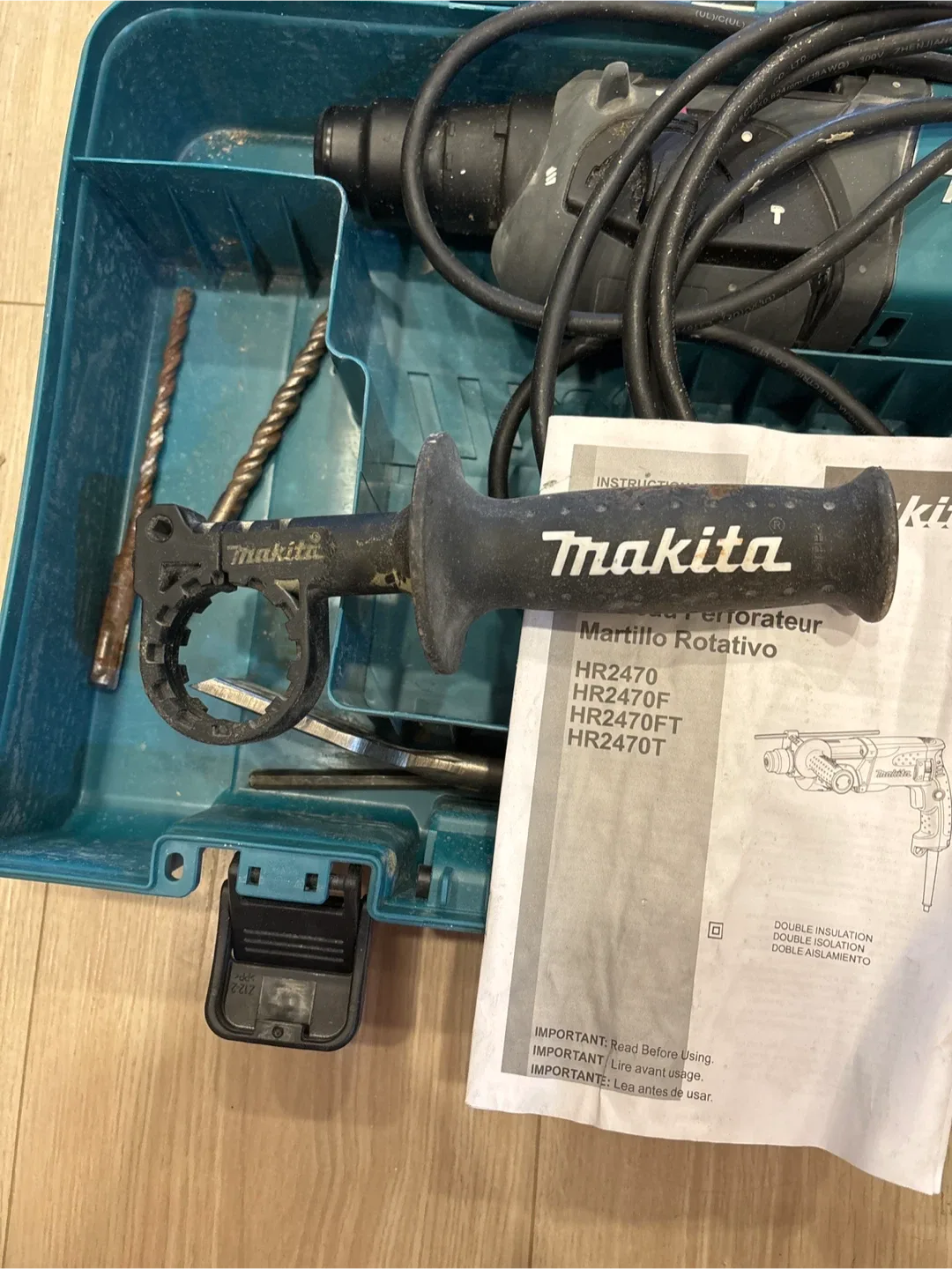 Makita Rotary Hammer HR2470 with Case image indicator(2)