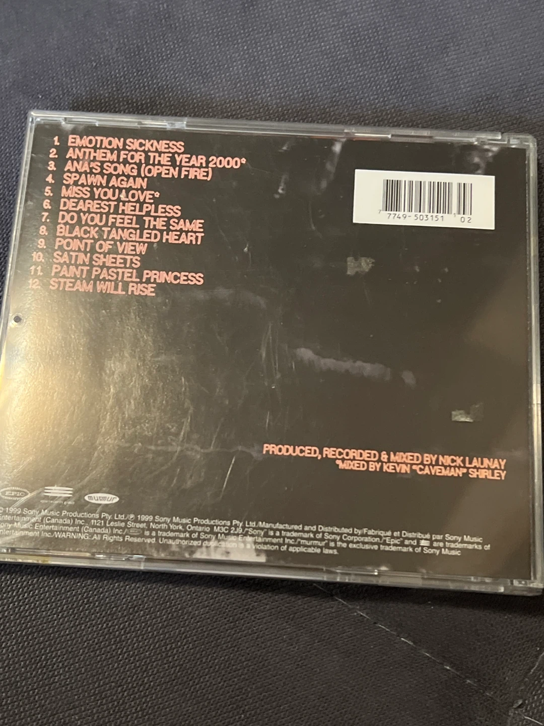 Silverchair - Neon Ballroom CD - photo 5