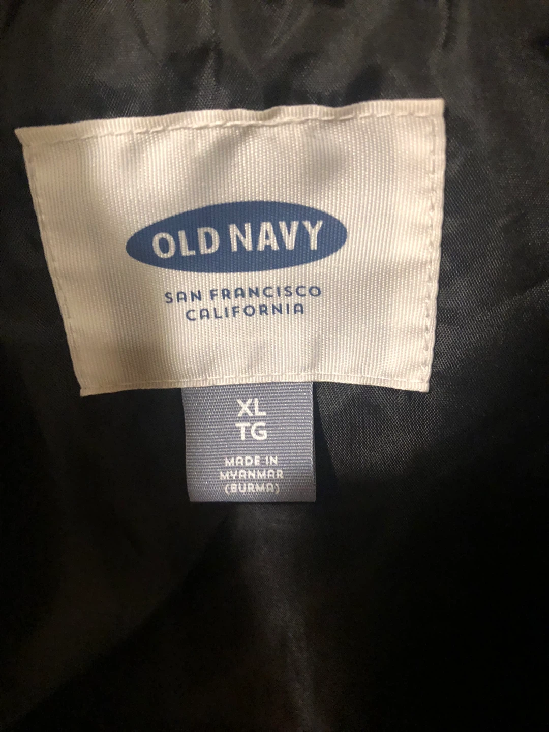 Old Navy Black Quilted Vest - Size XL - photo 4