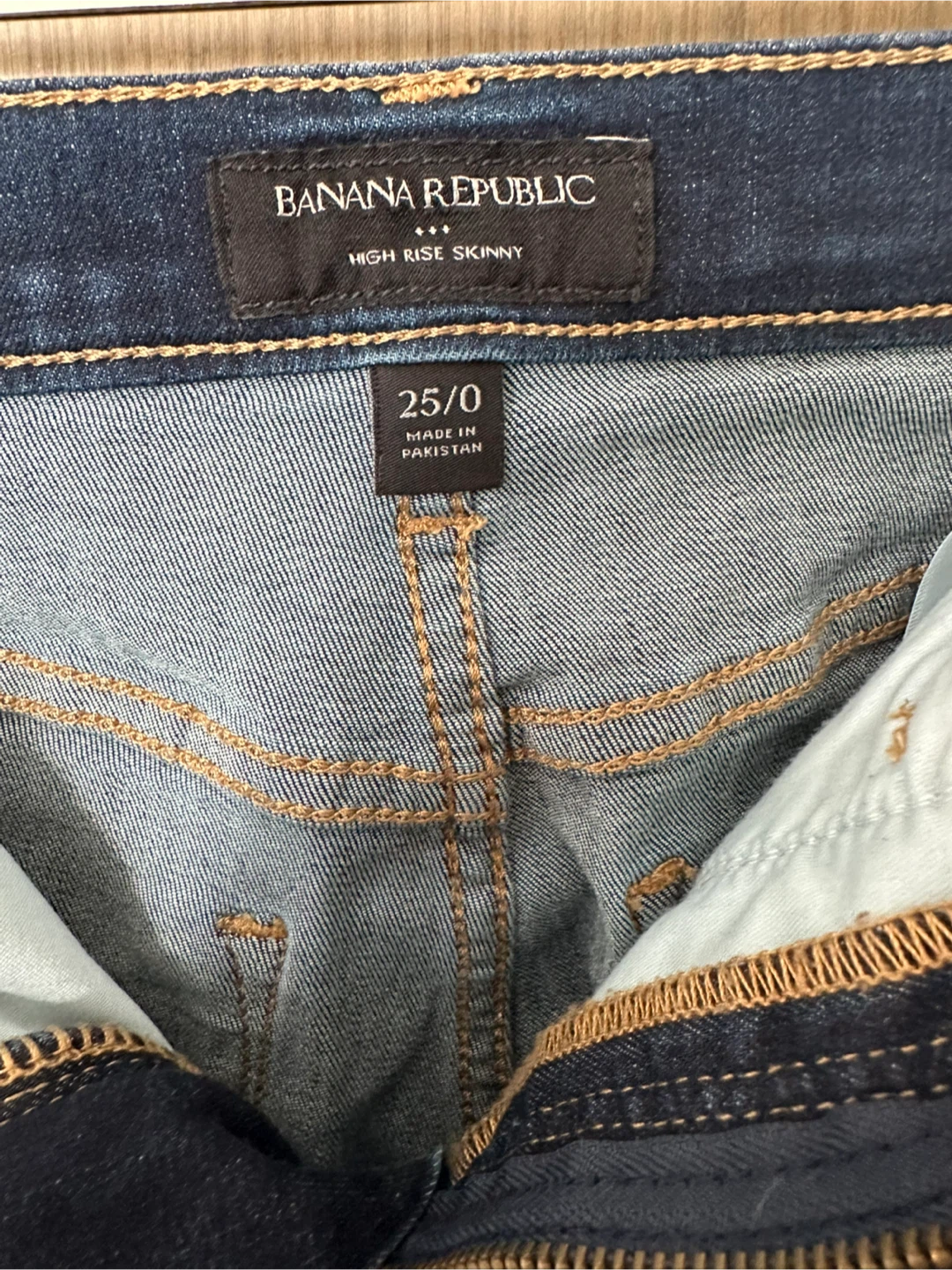 Banana Republic High Rise Skinny Jeans - Size 25/0 - photo 2