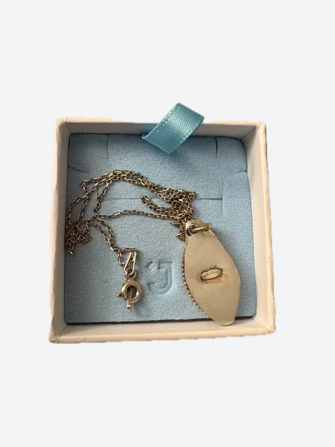 Silver Turquoise Pendant Necklace image indicator(3)