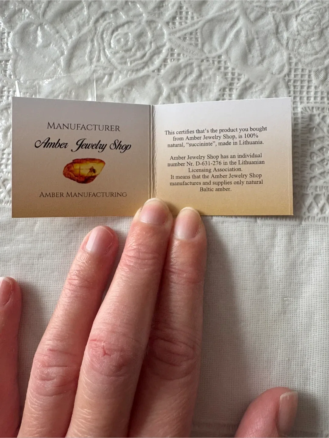 Amber earrings (New) (Authentic)(Giving away for FREE) image indicator(4)