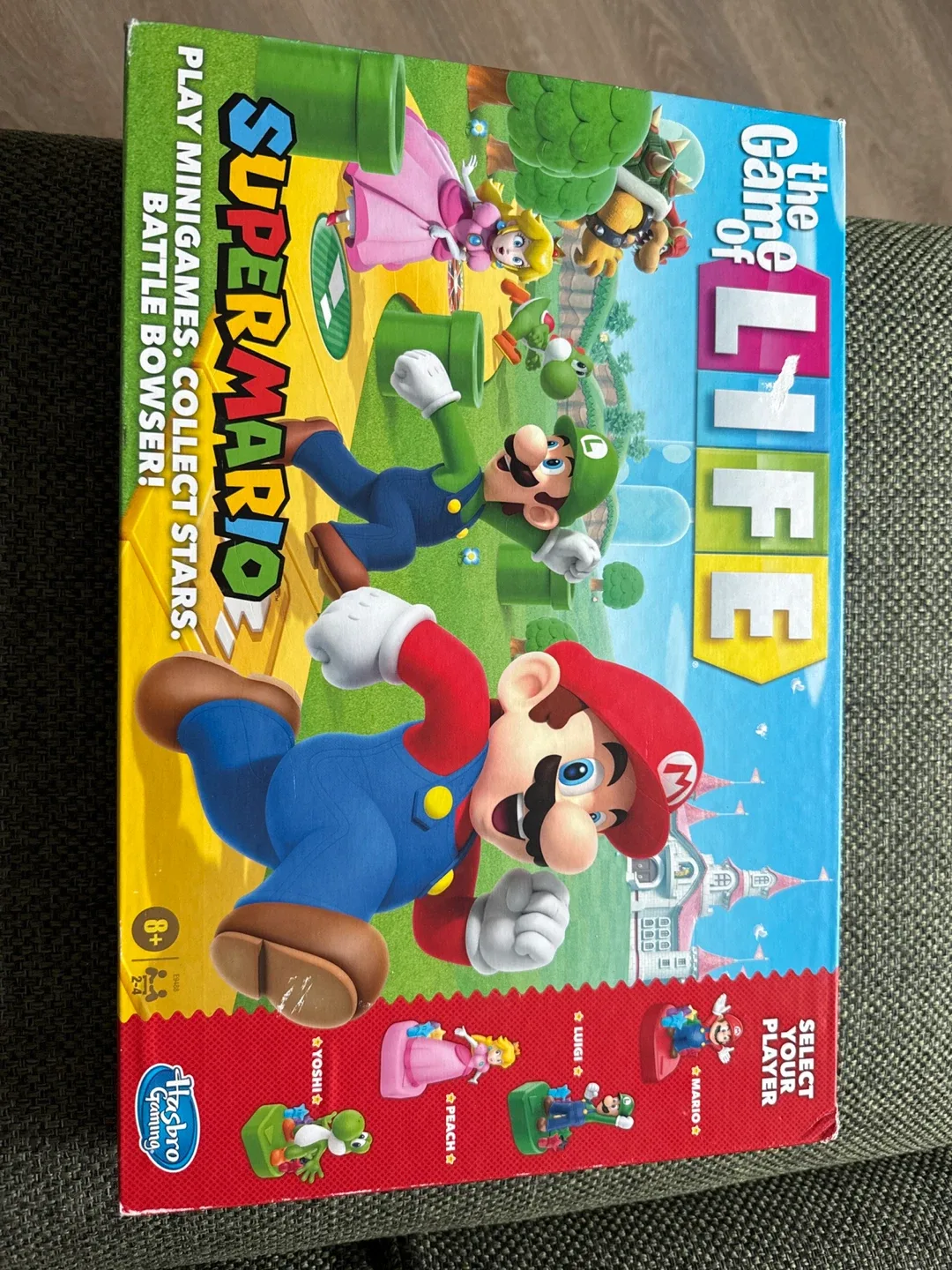 Super Mario The Game of Life Board Game