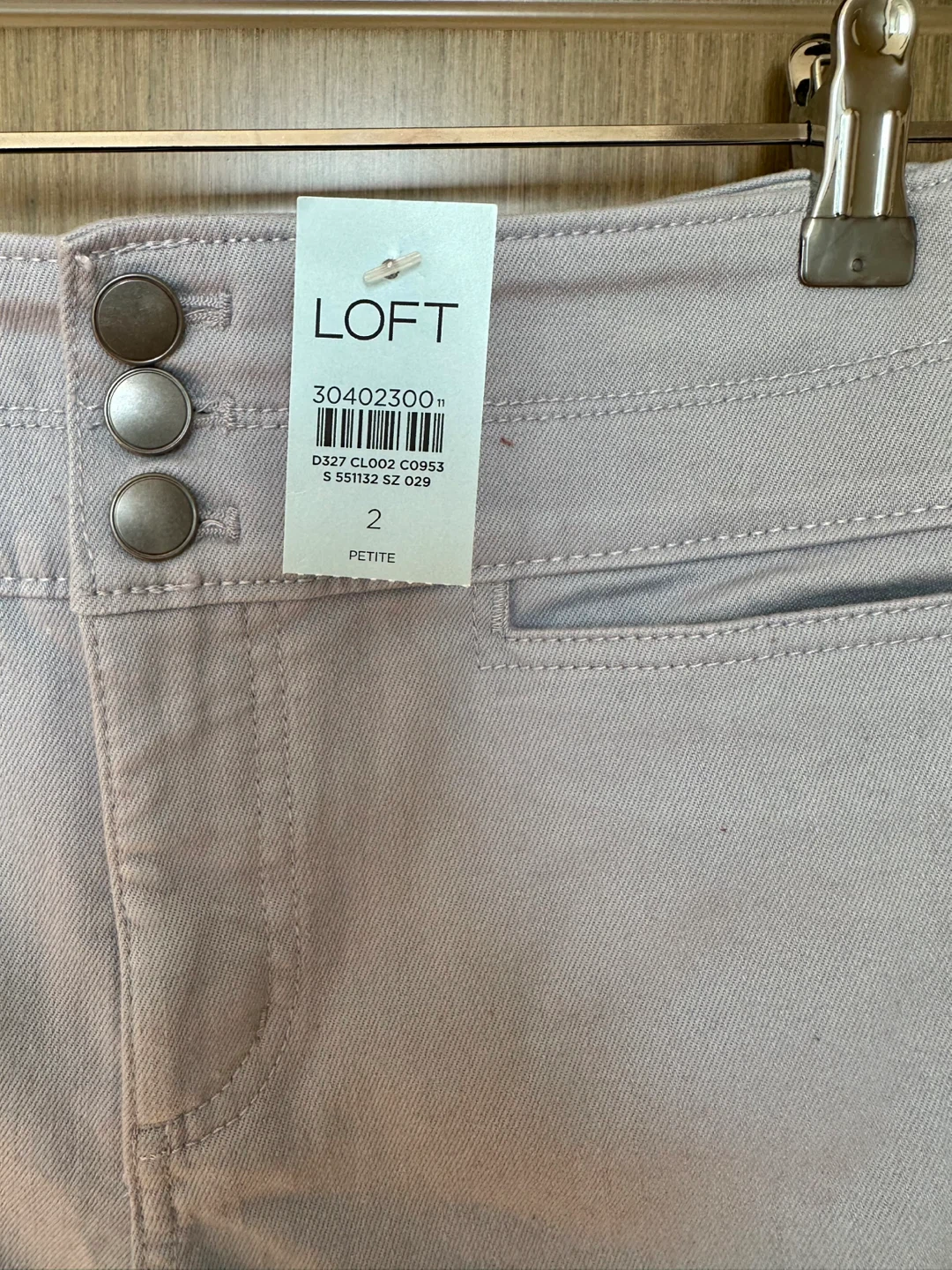 NWT LOFT Petite Light Blue Pants - Size 2 - photo 3