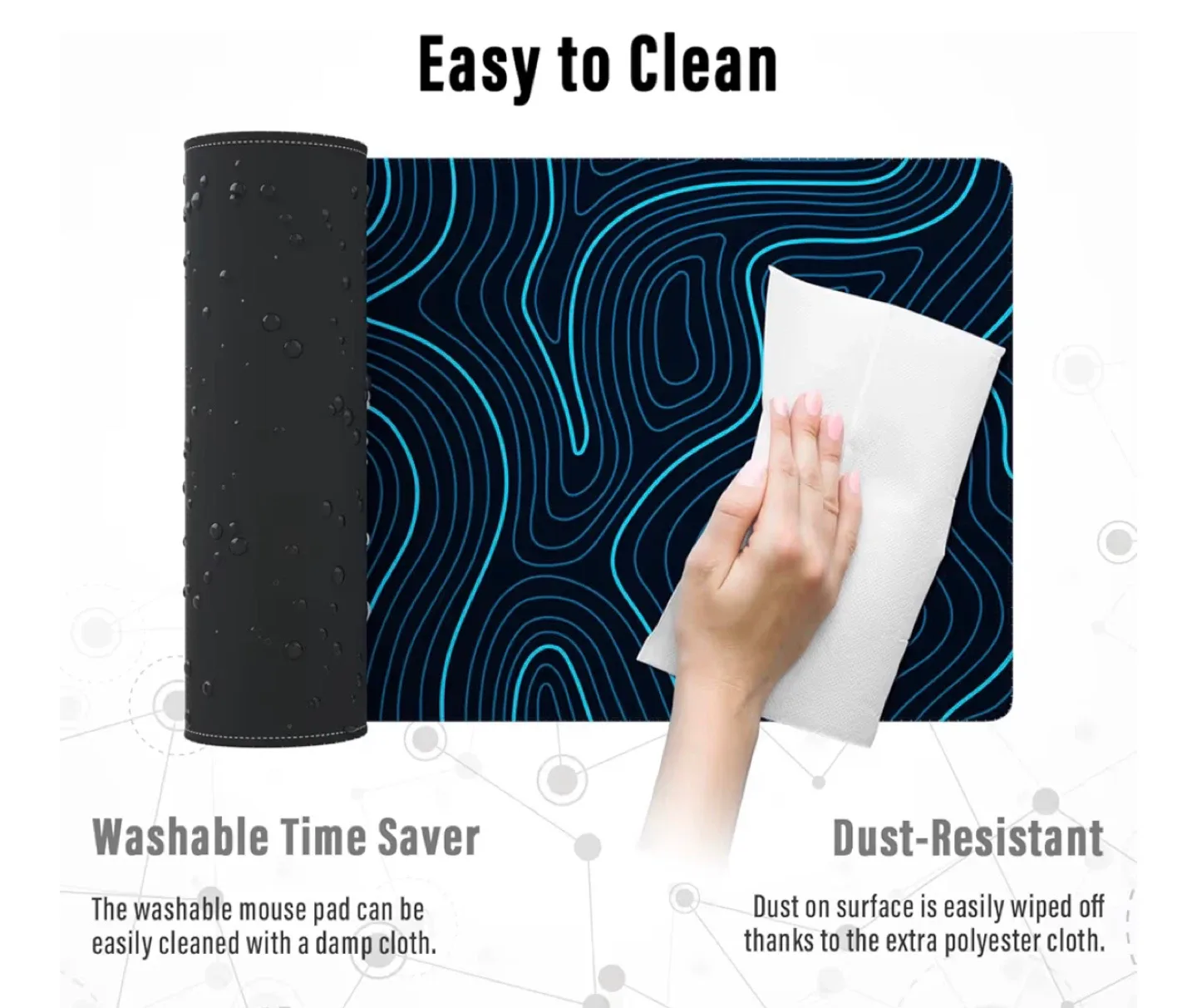 XL Extended Gaming Mouse Pad - 31.5 x 11.8 in image indicator(4)