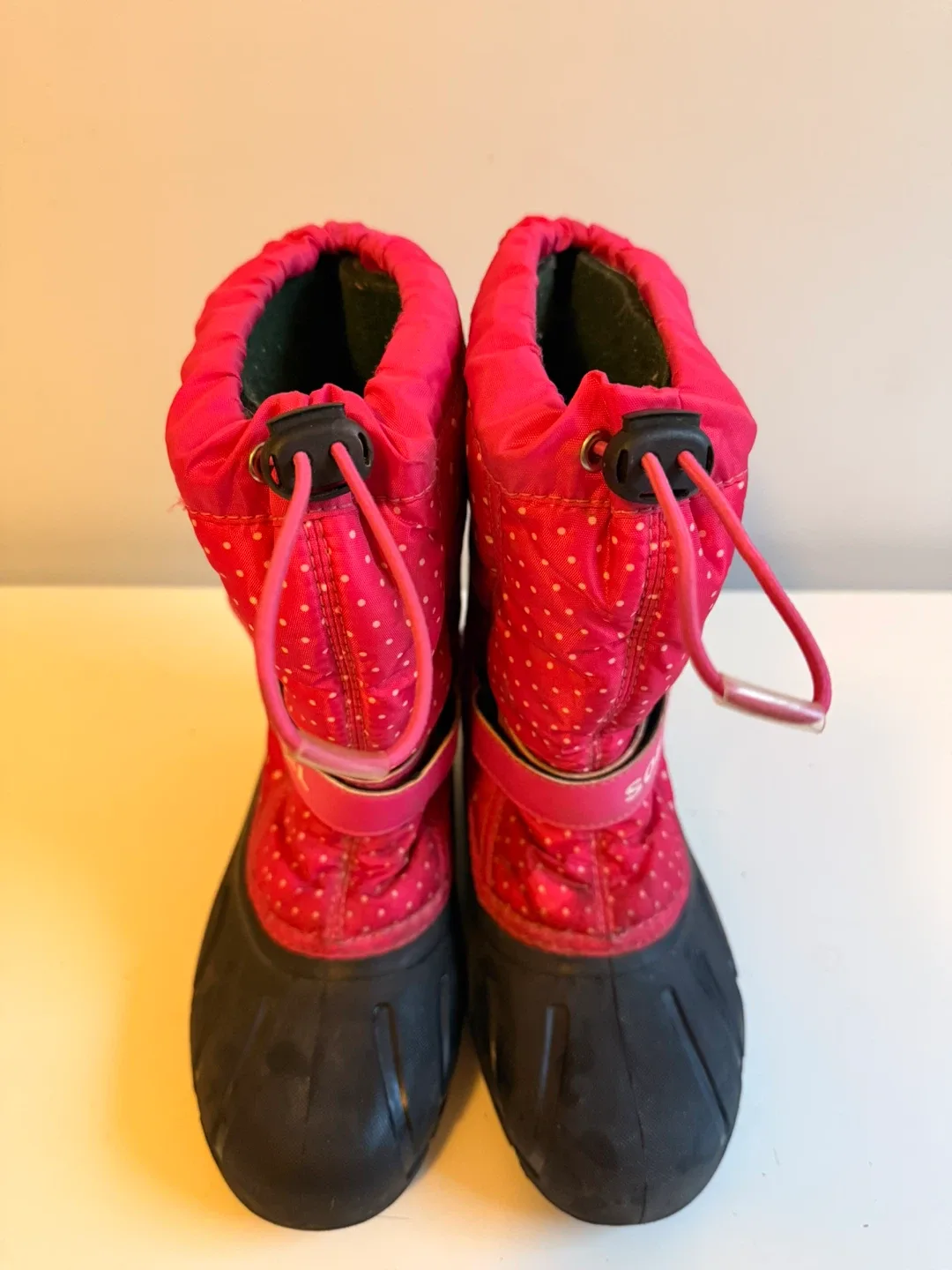Sorel Pink Polka Dot Snow Boots image indicator(3)