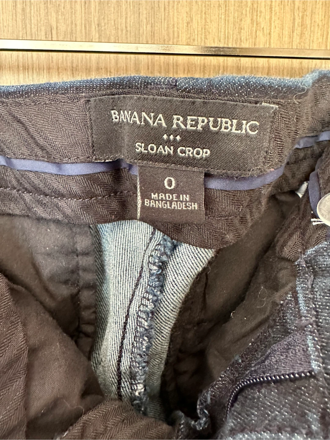 Banana Republic Sloan Crop Pants - Size 0 - photo 2