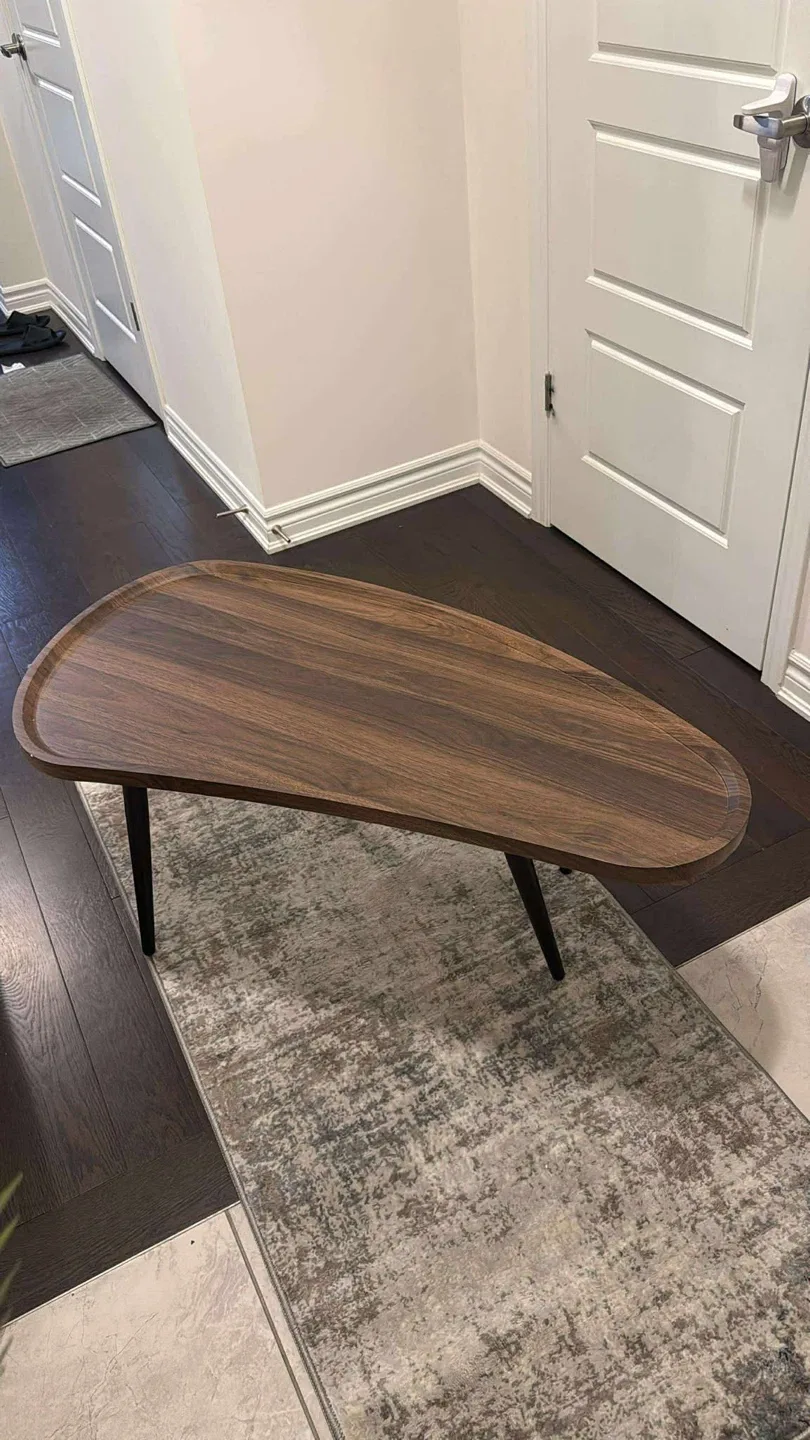 Wood Coffee Table - Dark Brown
