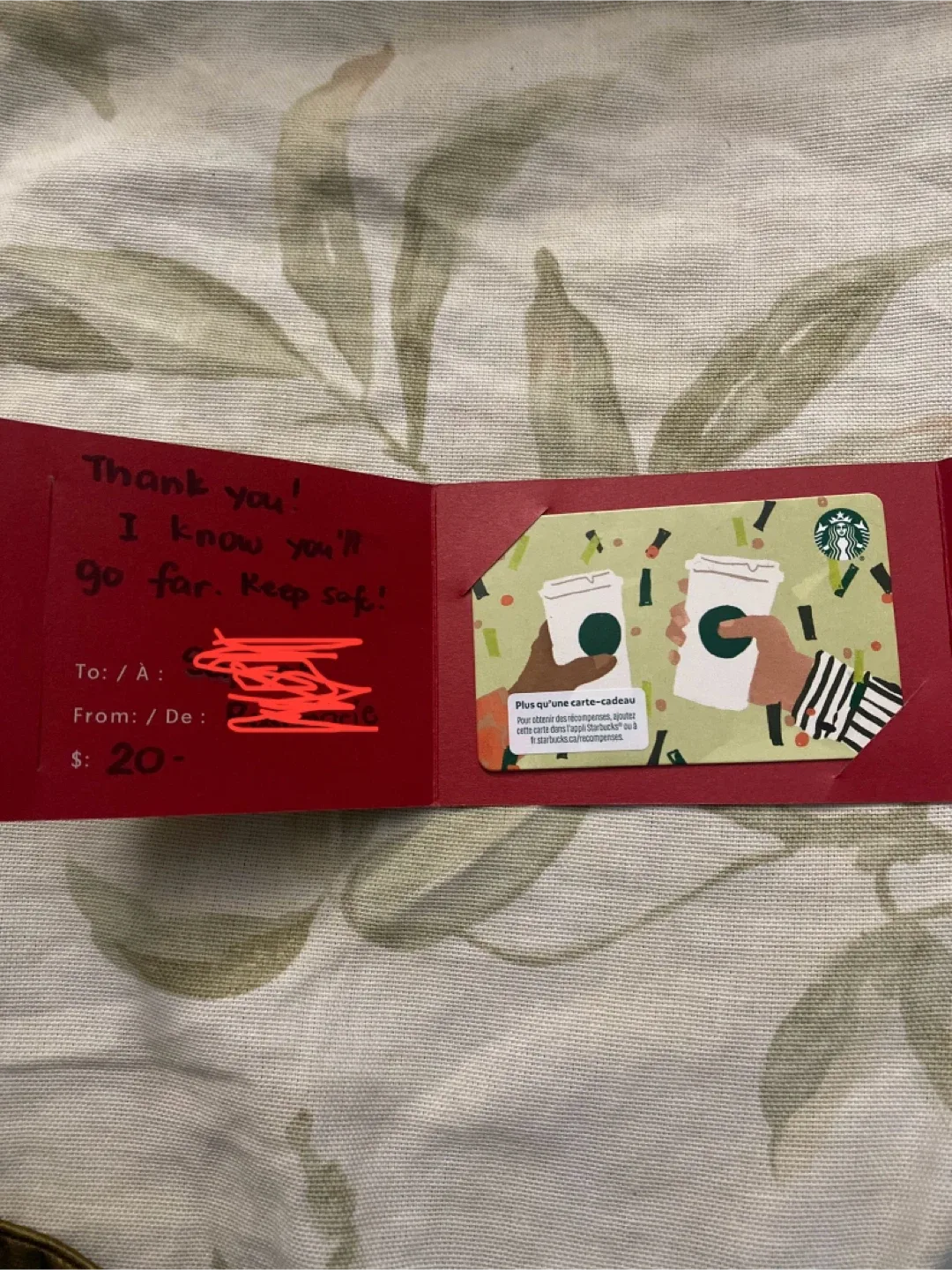 Starbucks $20 Giftcard