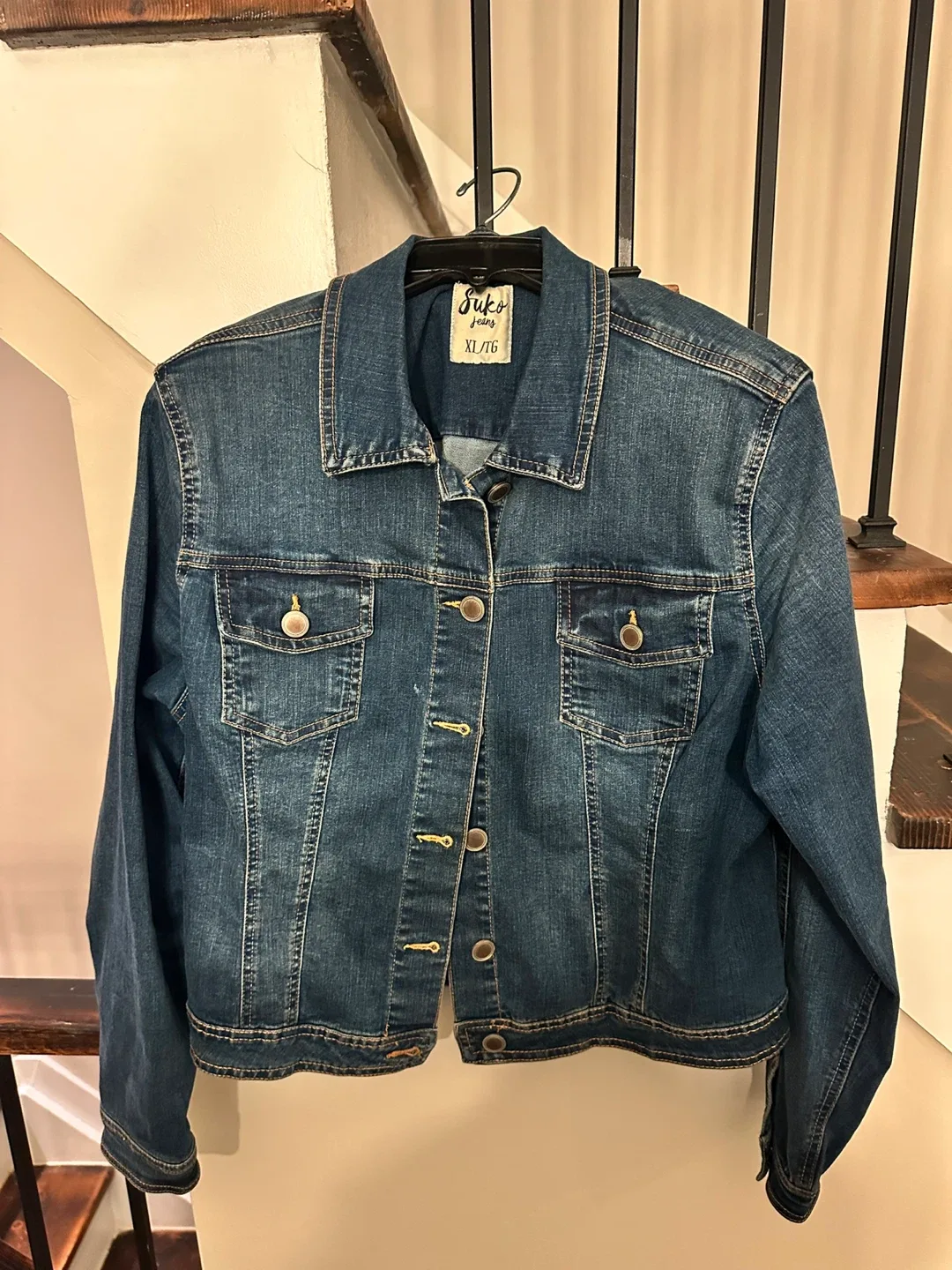 Suko Jeans Denim Jacket - Size XL