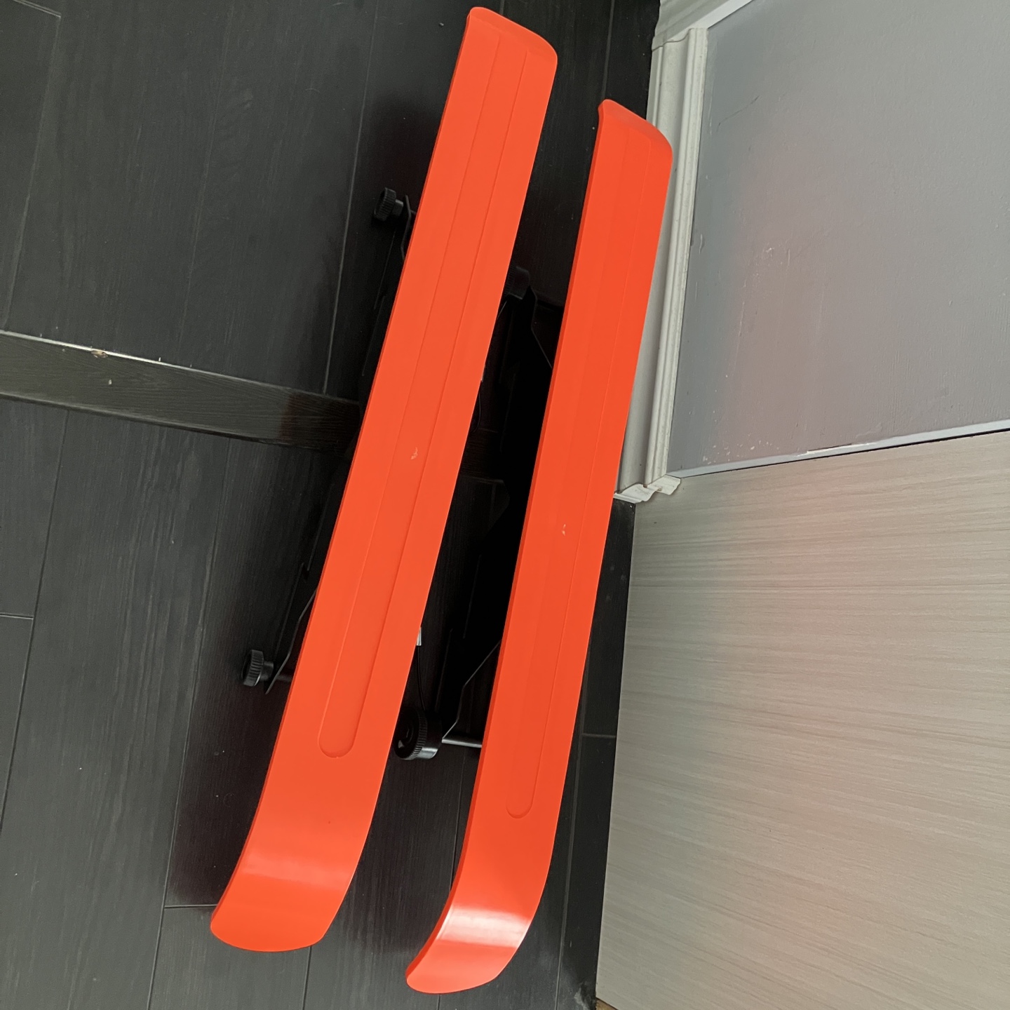 Polar Stroller Skis - Orange - photo 2