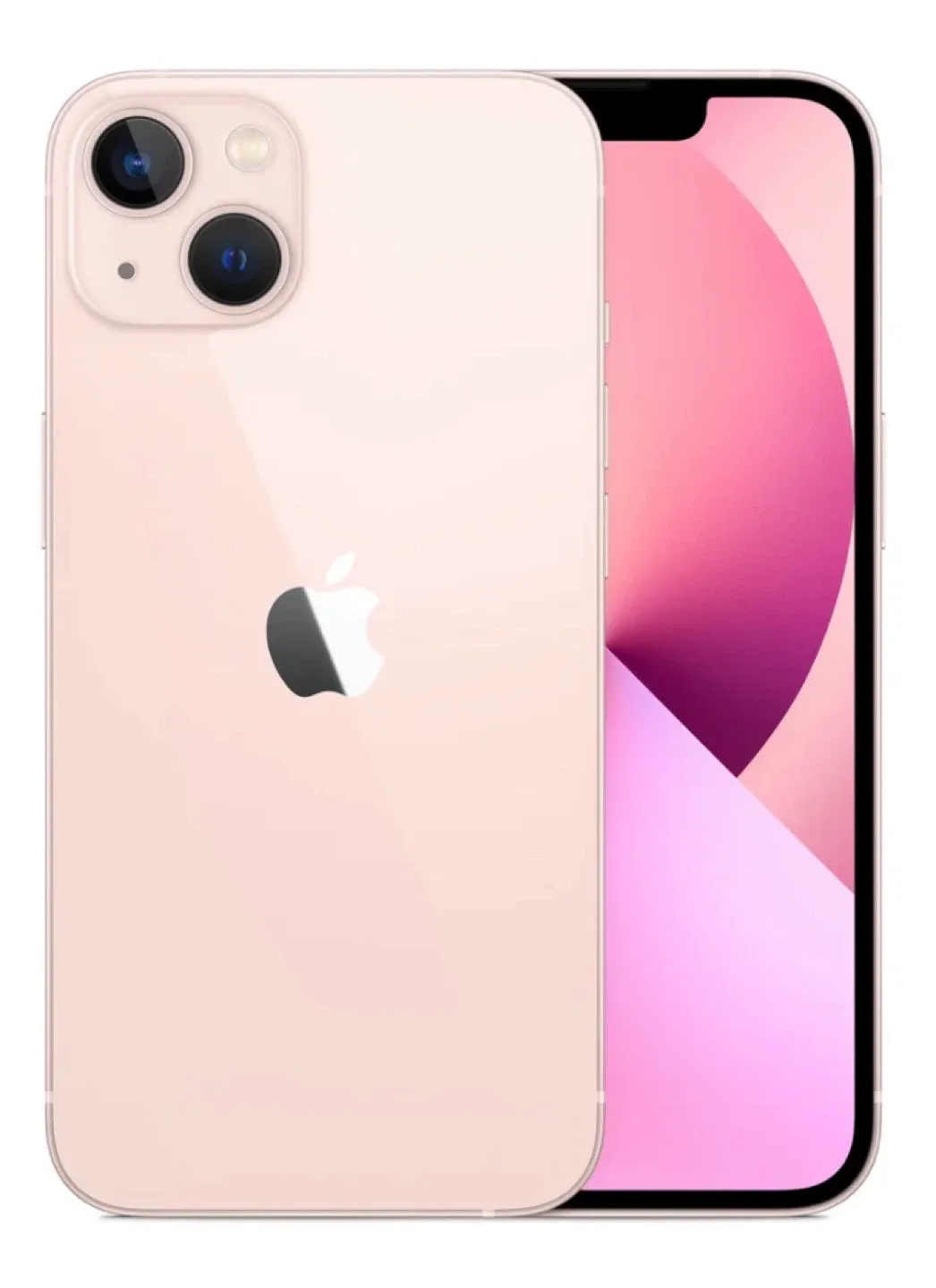 iPhone 13 mini Pink with Case and 2 Screen Protectors