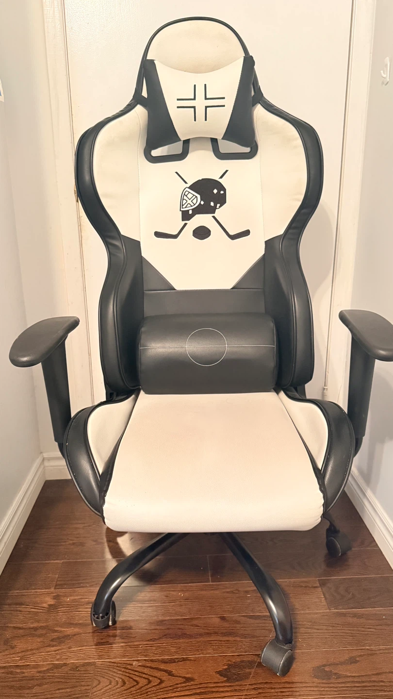 Black & White Gaming Chair - photo 3
