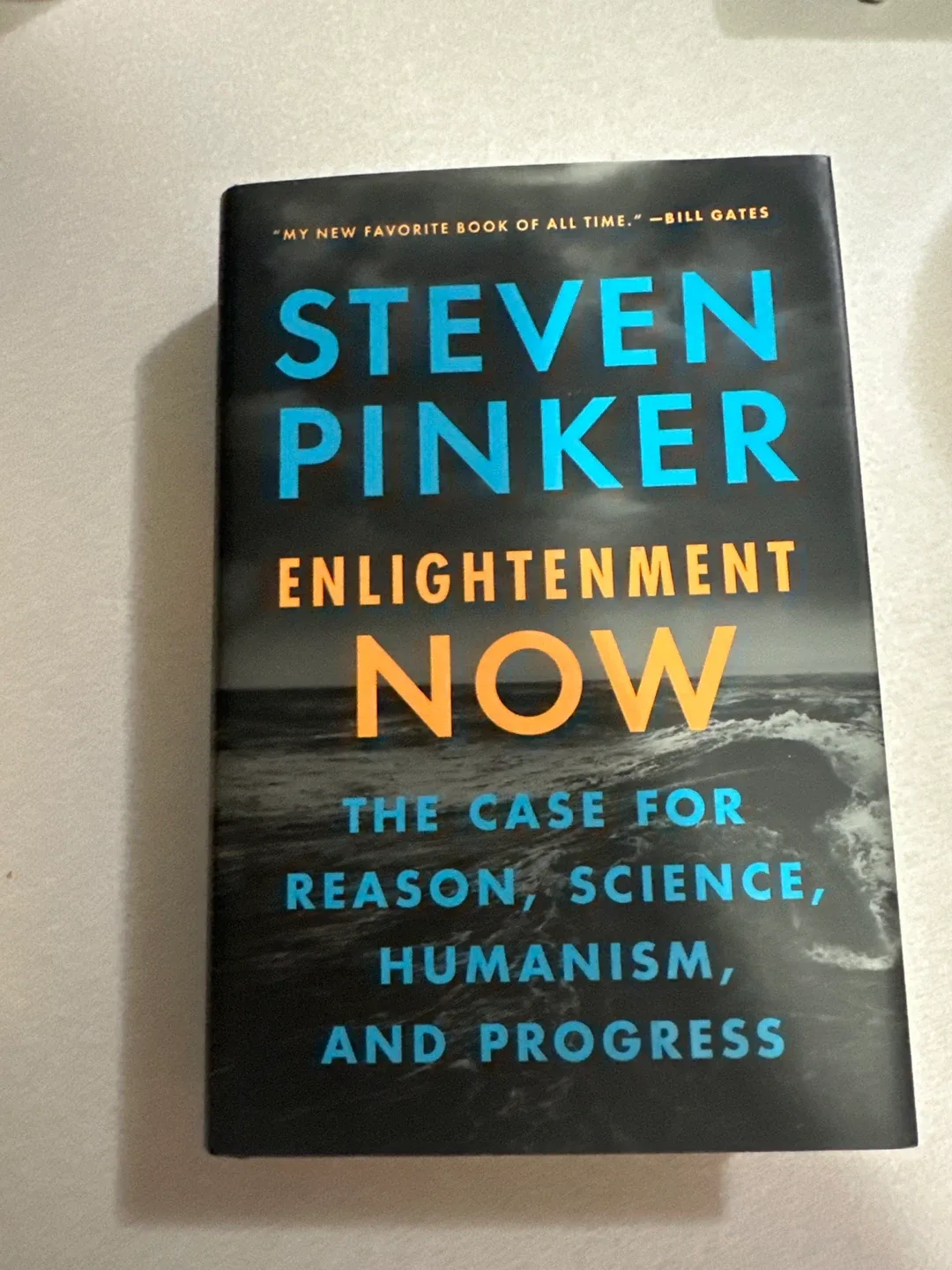 Enlightenment Now by Steven Pinker