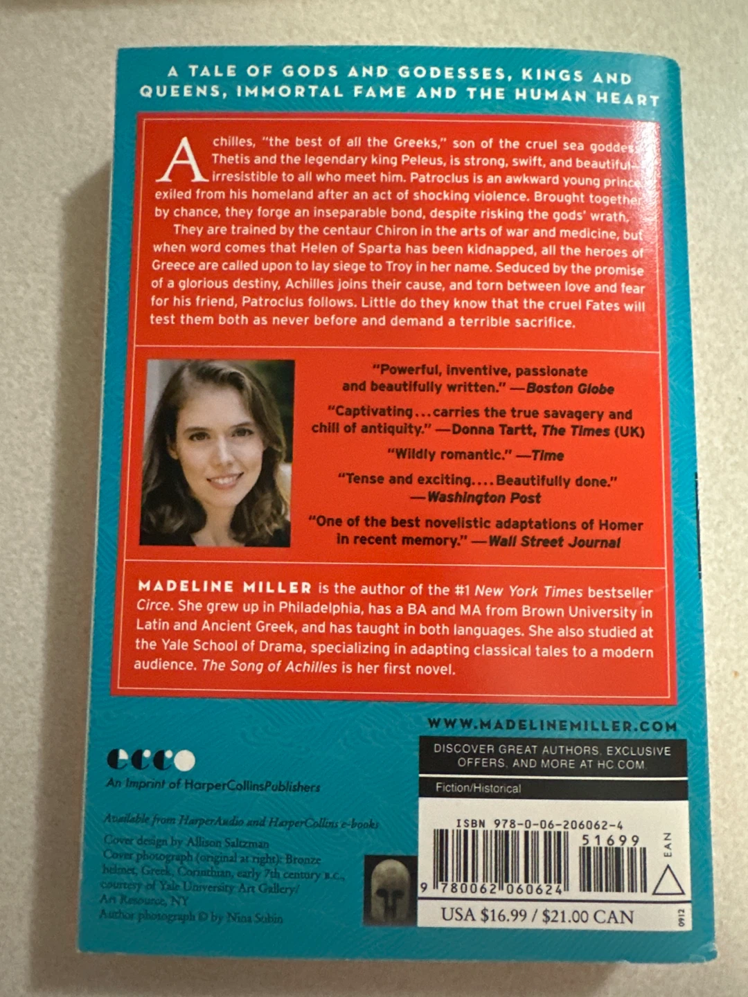 The Song of Achilles by Madeline Miller - photo 2