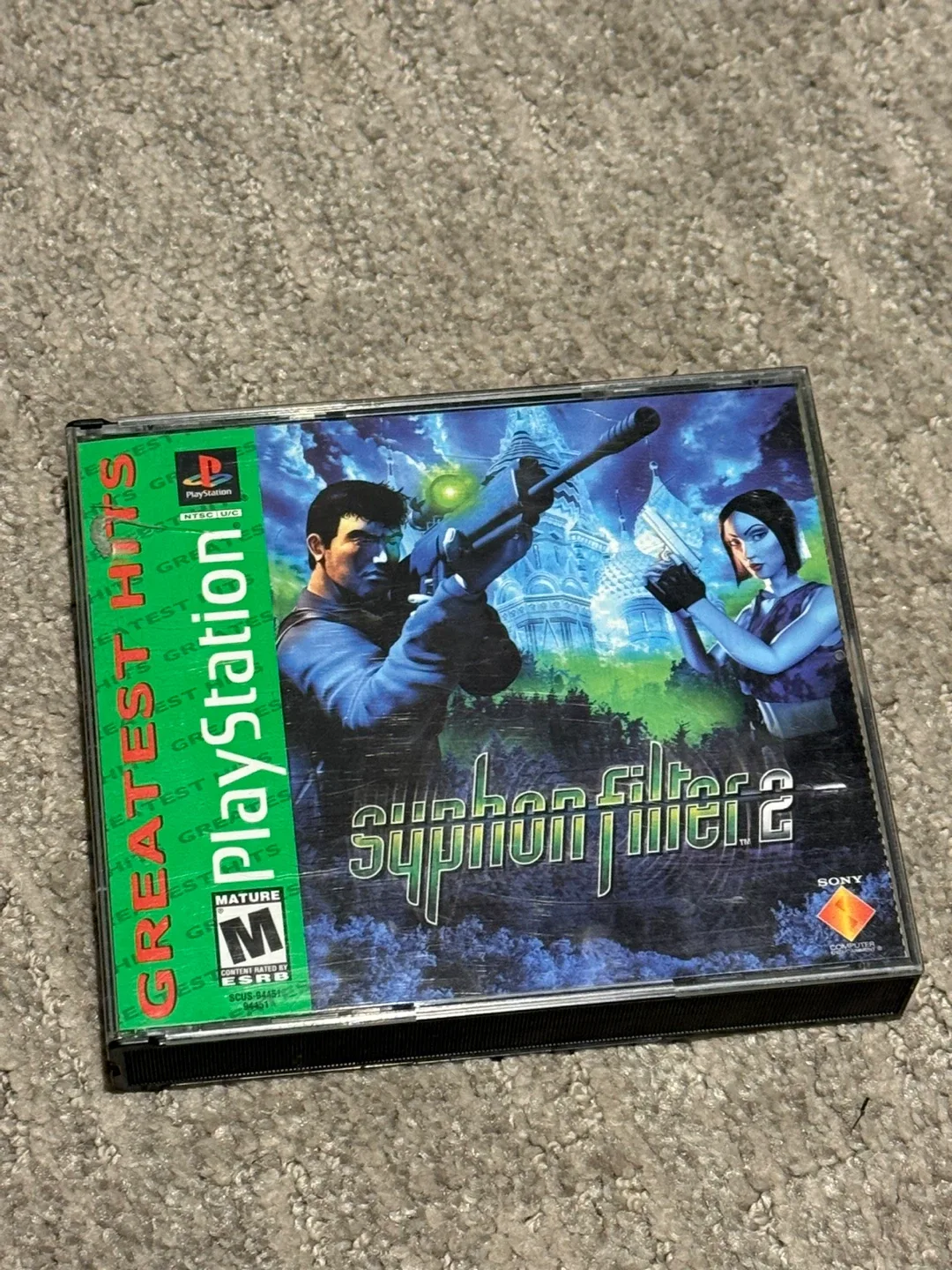Syphon Filter 2 - Playstation 1 Game