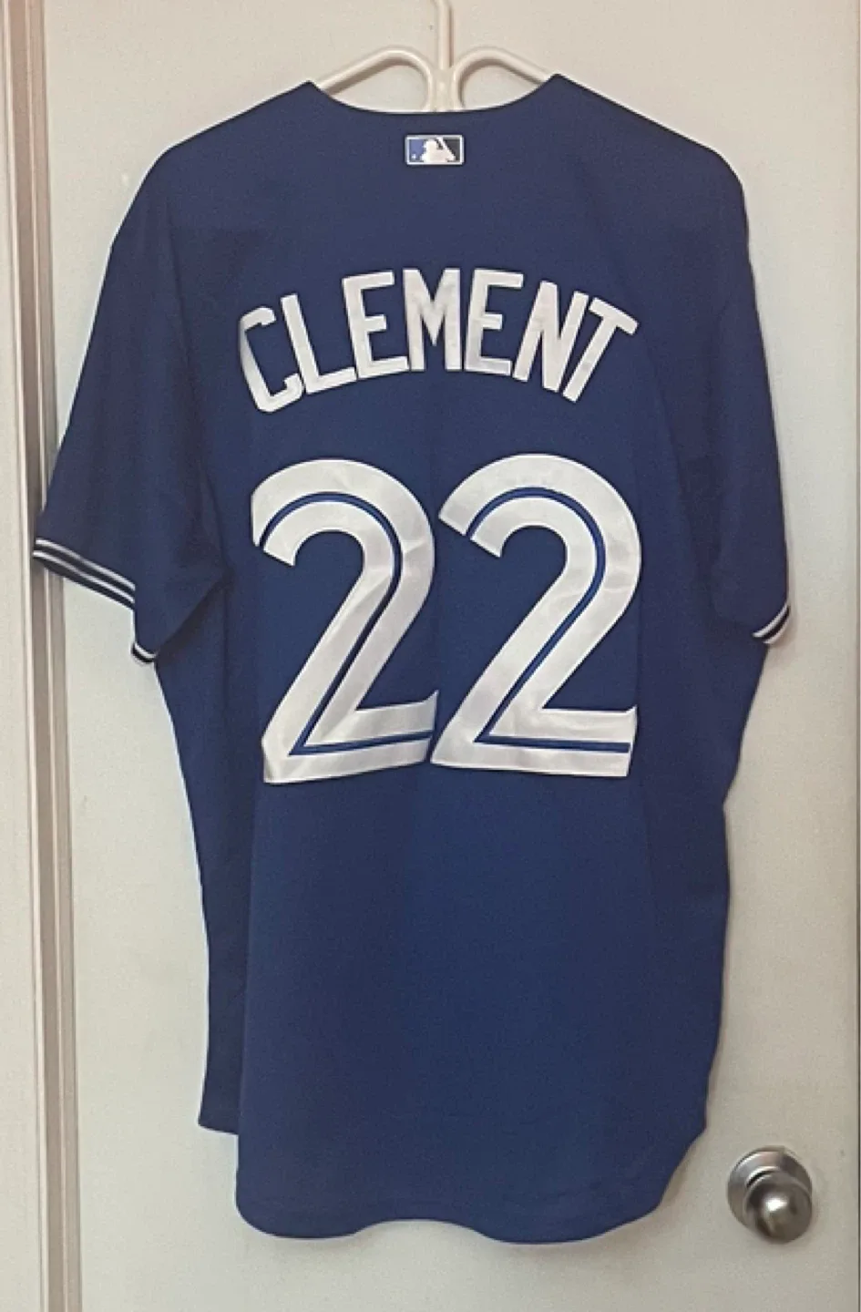 New Mens TORONTO BLUE JAYS STITCHED CLEMENT #22 XL