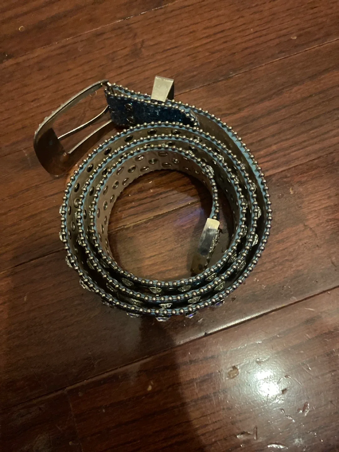 Rhinestone Belt - Blue image indicator(2)