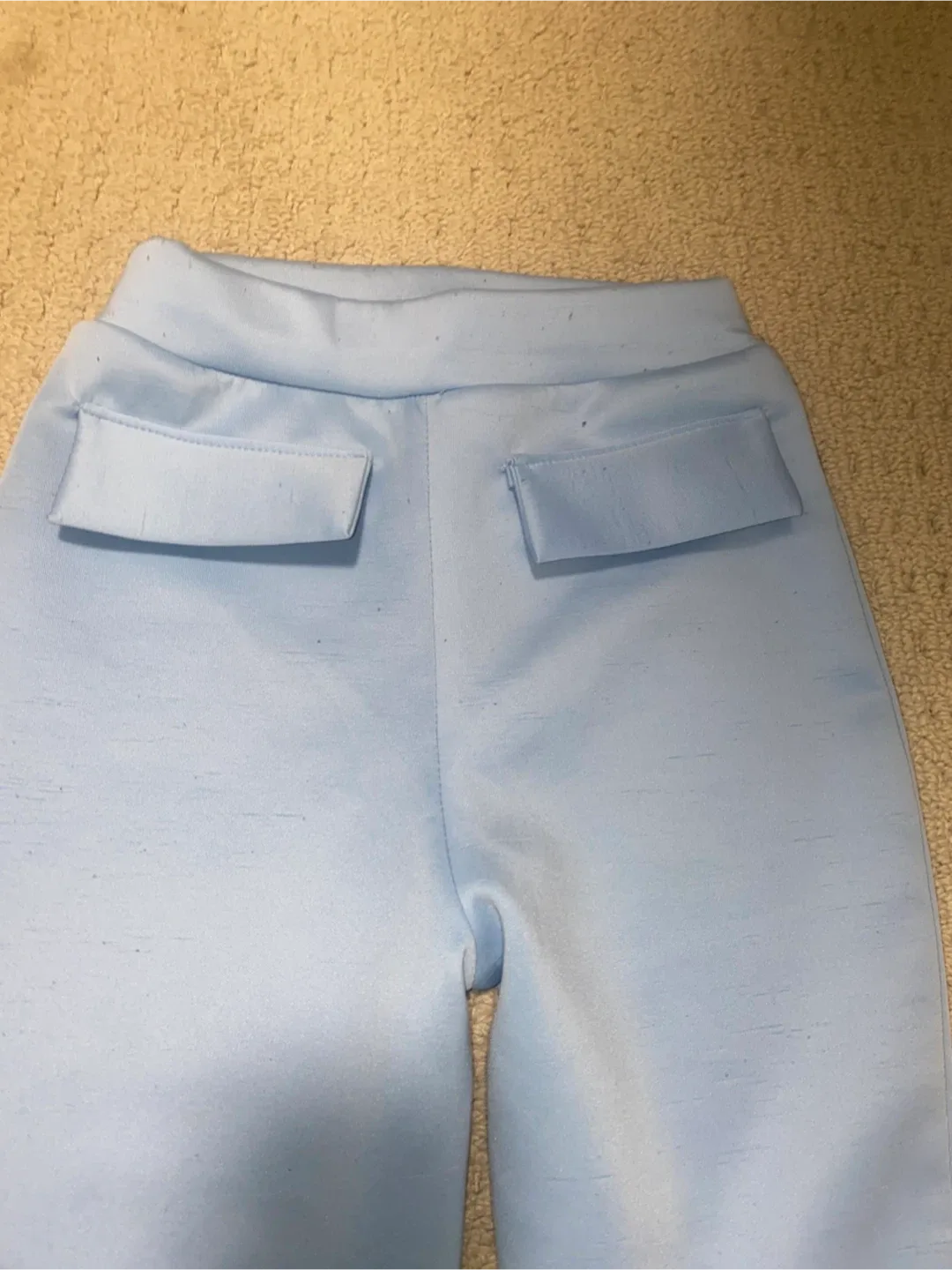 Light Blue Retro Flare Pants image indicator(3)
