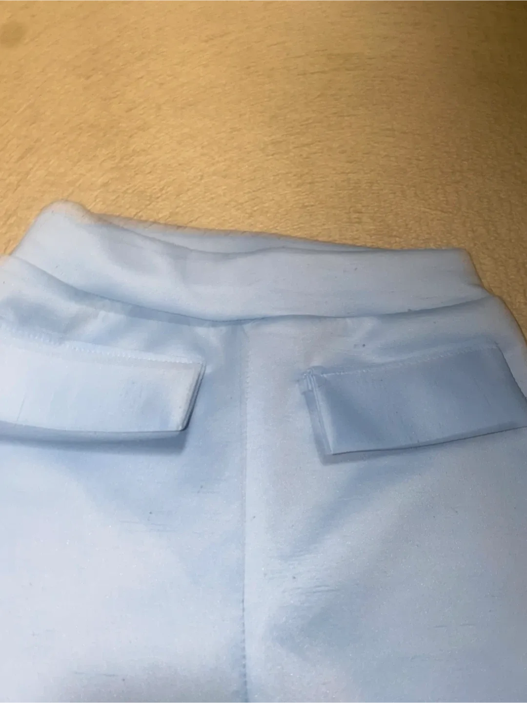 Light Blue Retro Flare Pants image indicator(4)