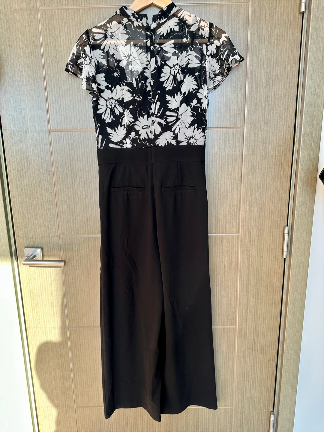 NWT Floral & Black Jumpsuit - photo 2