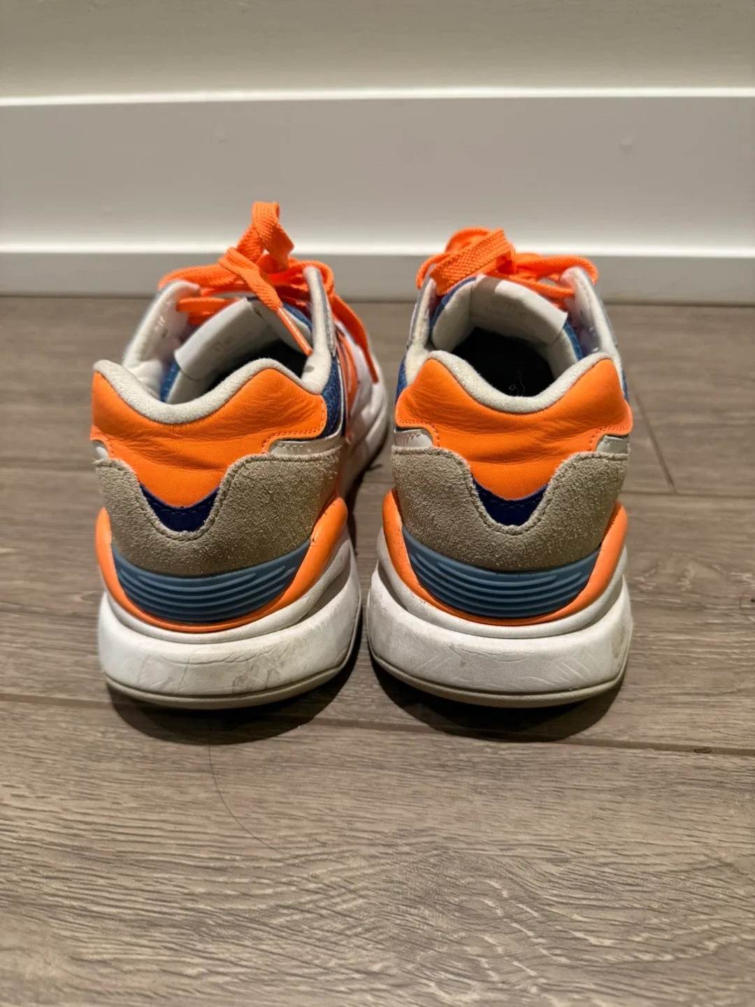 New Balance 57/40 Orange and Blue Sneakers Size 9 image indicator(3)