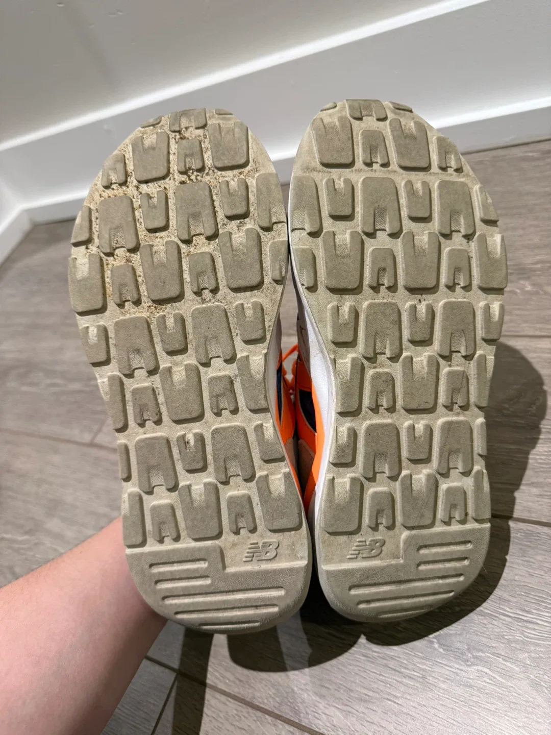 New Balance 57/40 Orange and Blue Sneakers Size 9 image indicator(5)