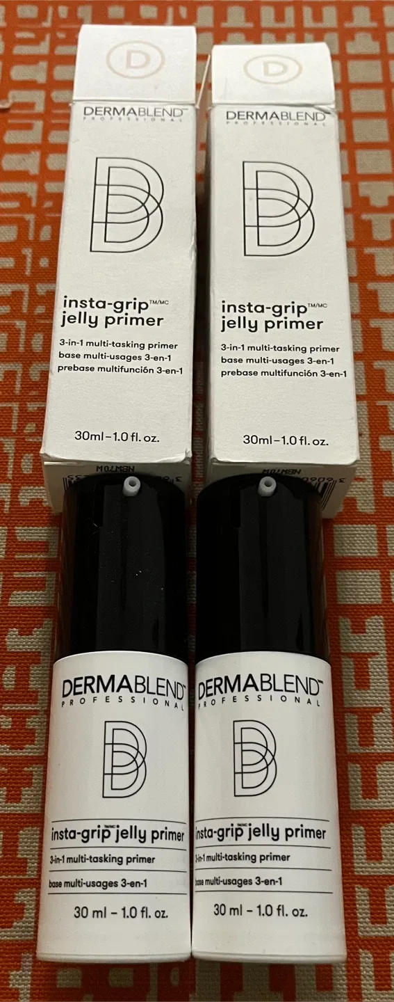 New Dermablend Insta-Grip Jelly Primer (x2)