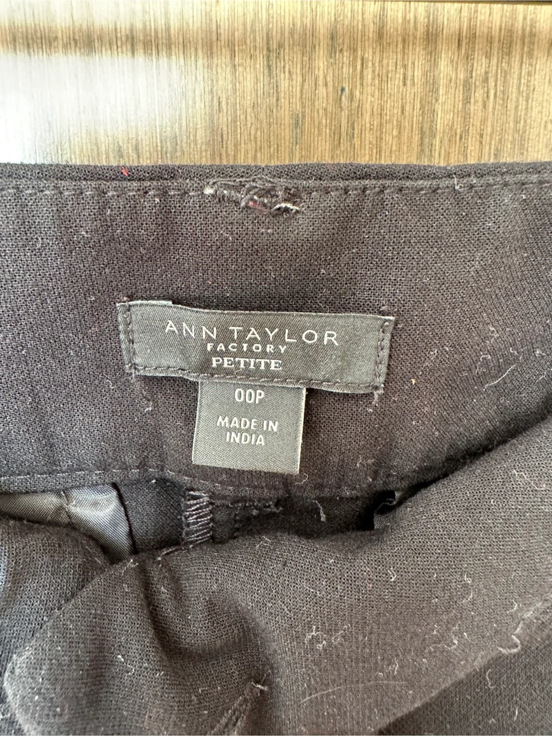 Ann Taylor Petite Black Pants Size 00P - photo 2