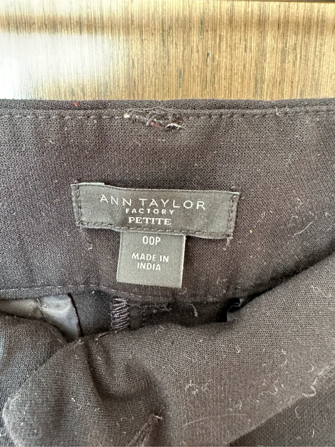 Ann Taylor Petite Black Pants Size 00P image indicator(2)