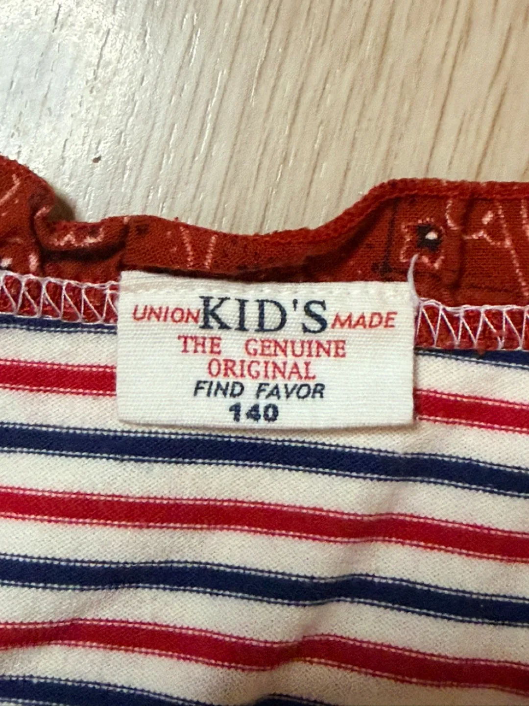 Union Kid's Tank Top & Fila Pants Set - Size 140 image indicator(5)