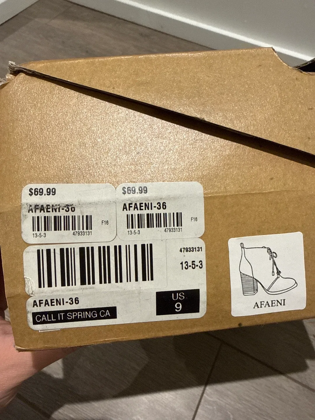 Call It Spring Women's Ankle Boots - Size 9 image indicator(6)