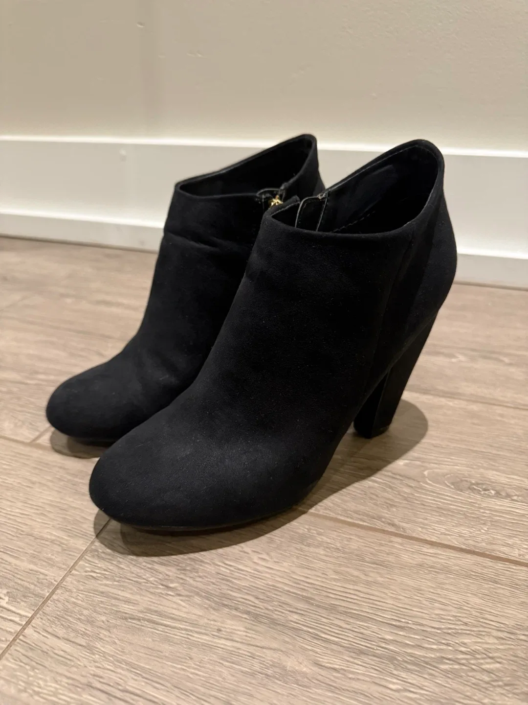 Black Ankle Boots - Size 8.5